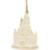 imageLenox Ornaments 2025 Cinderella Castle Christmas Tree Ornament Porcelain with Gold Cord for Tree Decoration Christmas Decorations Ornaments Winter Decor Cinderalla Castle Design 1 Piece