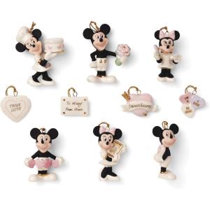 imageLenox 895918 Disney Romantic Moments 10Piece Mini Ornament Set10Piece Ornament Set  Disney Romantic Moments