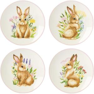 imageLenox 897155 Bunny Accent Plates Set Of 4Accent Plates