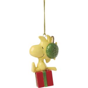 imageLenox Ornaments Snoopy ampamp Woodstock with Candy Cane Ornament Porcelain Material Gold Cord for Tree Decoration Christmas Decorations Christmas Ornaments Snoopy Design Winter Decor 1 PieceWoodstock Ornament