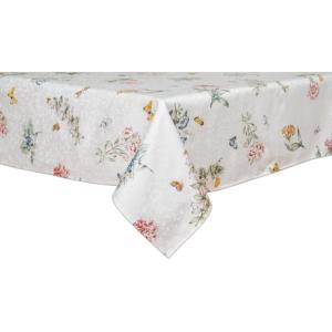 imageLenox Butterfly Meadow 60x120 Rectangle Tablecloth  Machine Washable WrinkleResistant Table Cover60inch by 120inch Oblong  Rectangle Tablecloth