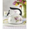 imageLenox 897910 Butterfly Meadow Candlestick Holders Set of 2Tea Kettle  Blue Floral