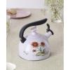 imageLenox 897910 Butterfly Meadow Candlestick Holders Set of 2Tea Kettle  Red Floral