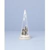imageLenox 896633 Lit Christmas Cone with Farmhouse Scene Holiday DecorCasual