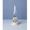 imageLenox 896633 Lit Christmas Cone with Farmhouse Scene Holiday DecorFarmhouse