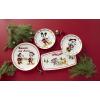 imageLenox Serveware Disney Holiday Hors Doeuvres Tray Food Tray 1375 x 775Inch Microwave Safe and Dishwasher Safe Porcelain Christmas Serving Platter Tray Christmas Table Centerpieces 1 Piece