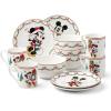 imageLenox 898776 Disney Holiday 12Piece Dessert Set Service For 4 Christmas Dishes Dinnerware Plates