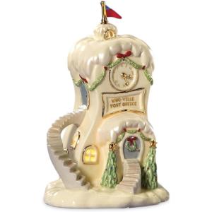 imageLenox 897220 WhoVille Accessories 4Piece Figurine Set Christmas ampamp Holiday DecorPost Office