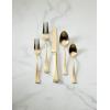 imageLenox 899224 Portola Mirror 20Piece Flatware Set Service For 420Piece Flatware Set  Gold