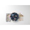 imageLenox 899224 Portola Mirror 20Piece Flatware Set Service For 420Piece Flatware Set  Gold