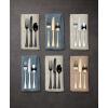 imageLenox 899224 Portola Mirror 20Piece Flatware Set Service For 420Piece Flatware Set  Gold