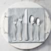 imageLenox 899224 Portola Mirror 20Piece Flatware Set Service For 4Casual