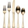 20-Piece Flatware Set  Gold