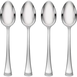 imageLenox 899224 Portola Mirror 20Piece Flatware Set Service For 4Salad Forks  Set of 4