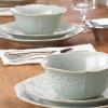 imageLenox 895723 French Perle Ice Blue Pasta Bowls Set Of 44Piece Place Setting