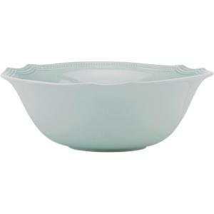 imageLenox 855136 French Perle Bead Ice Blue 4Pc Place SetServing Bowl