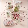 imageLenox 896363 Happy Holly Days Treat Bowl Ivory Christmas ampamp Holiday HostingSalt  Pepper Set