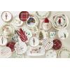 imageLenox 896528 Holiday Red Tartan Accent Plates Set of 4 Christmas Dinnerware HostingAccent Plates  Set of 4