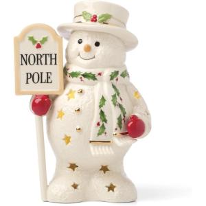 imageLenox 896363 Happy Holly Days Treat Bowl Ivory Christmas ampamp Holiday HostingFigurine