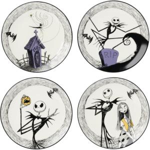 imageLenox 897598 Nightmare Before Christmas Santa Jack Skellington Ornament Christmas Holiday DecorationsAccent Plates