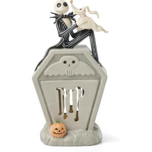imageLenox 897598 Nightmare Before Christmas Santa Jack Skellington Ornament Christmas Holiday DecorationsLit Figurine