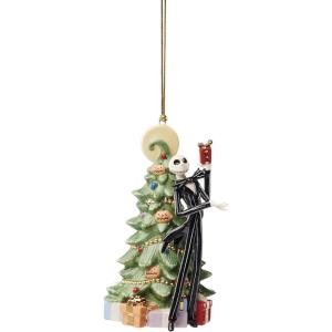 imageLenox 897598 Nightmare Before Christmas Santa Jack Skellington Ornament Christmas Holiday DecorationsOrnament