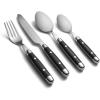 image:imageCambridge 07216CBWD32R Jubilee Red 16Piece Flatware Set Thick HandlesBlack