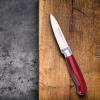 image:imageHampton Forge Red Rorik 35 Paring KnifeClear Blade Guard 025 LBParing Knife