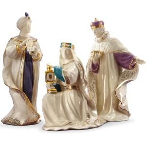image:imageLenox 853742 First Blessing Nativity Lighted Star FigurineThree Kings