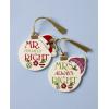 image:imageLenox 898308 Mr amp Mrs 2Piece Ornament Set Christmas Holiday DecorationsMr  Mrs