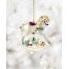 image:imageLenox 898512 2025 Blown Glass Babys 1st Rocking Horse Ornament Christmas Holiday Decorations