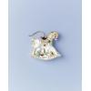 image:imageLenox 898512 2025 Blown Glass Babys 1st Rocking Horse Ornament Christmas Holiday Decorations