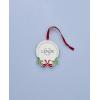 image:imageLenox Christmas Tree Ornaments Holly Frame Silverplated Ornament Round Picture Frame Red Ribbon for Hanging Christmas Decor Tree Decor Family Picture Ornaments Silver 1Piece 25x35Inch