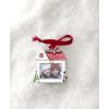 image:imageLenox Christmas Tree Ornaments House Frame Silverplated Ornament Square Picture Frame Red Ribbon for Hanging Christmas Decor Tree Decor Family Picture Ornaments Silver 1Piece 25x275Inch