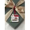 image:imageLenox Christmas Tree Ornaments House Frame Silverplated Ornament Square Picture Frame Red Ribbon for Hanging Christmas Decor Tree Decor Family Picture Ornaments Silver 1Piece 25x275Inch