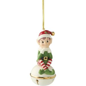 image:imageLenox 897728 Christmas Elf Bell Ornament Christmas Holiday Decorations