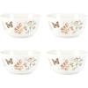 image:imageLenox 856406 Butterfly Meadow Melamine 4Piece AllPurpose Bowl Set Lightweight Melamine Material4 Count