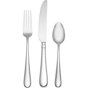 image:imageLenox 899226 Studio 1414 Mirror 36Piece Flatware Set Service For 1224Piece Flatware Set
