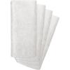 image:imageLenox Opal Innocence Cloth Napkins  Reusable Dinner Napkins  Machine Washable  Set of 4  WhiteWhite