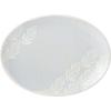 image:imageLenox Textured Neutrals Leaf Platter 315 LB BlueLeaf Platter