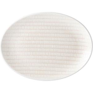 image:imageLenox Textured Neutrals Leaf Platter 315 LB BluePlatter