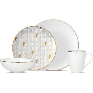 image:imageLenox White Trianna 145 Serving Platter 320 LB4Piece Place Setting