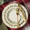 image:imageLenox 897744 Holiday Tree Accent Plates Service For 4 Christmas Dishes Dinnerware Set12Piece Dinnerware Set Includes Pasta Bowls