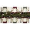 image:imageLenox 897744 Holiday Tree Accent Plates Service For 4 Christmas Dishes Dinnerware Set12Piece Dinnerware Set Includes Pasta Bowls