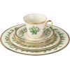 image:imageLenox 897744 Holiday Tree Accent Plates Service For 4 Christmas Dishes Dinnerware Set5Piece Placesetting