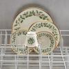 image:imageLenox 897744 Holiday Tree Accent Plates Service For 4 Christmas Dishes Dinnerware Set5Piece Placesetting