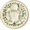image:imageLenox 897744 Holiday Tree Accent Plates Service For 4 Christmas Dishes Dinnerware SetAccent Plate  Gingerbread