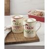 image:imageLenox 897744 Holiday Tree Accent Plates Service For 4 Christmas Dishes Dinnerware SetMugs  Set of 2