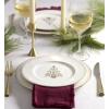image:imageLenox 897867 Federal Gold Tree Accent Plates Service For 4 Christmas Dishes Dinnerware Set Holiday