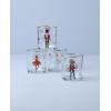 image:imageLenox 898402 Nutcracker Ballet Double Old Fashioned Glasses Set of 4 Christmas Cocktail Glass Holiday Whiskey